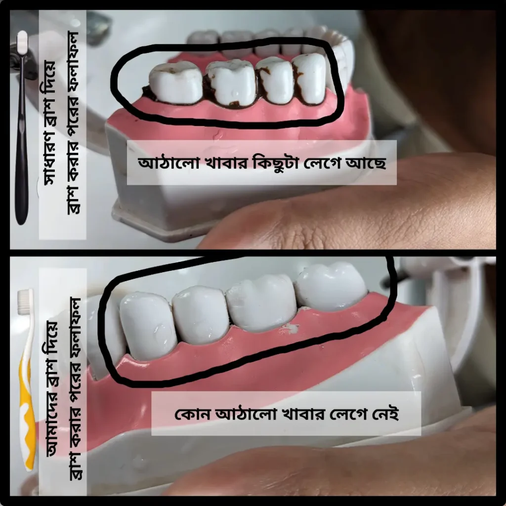 brush result comparison